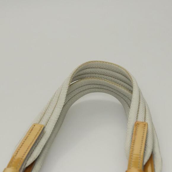 PRADA Shoulder Bag Nylon White Silver - Picture 9 of 13